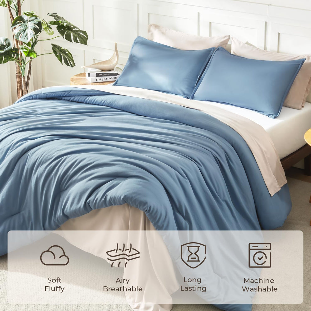 Couette Litanika posée sur un lit California King pour un rendu esthétique cosy