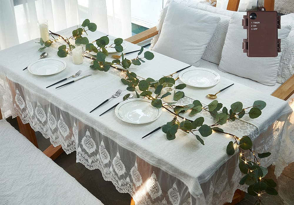 LITBLOOM boîtier piles et minuterie pour installation sans fil et facile