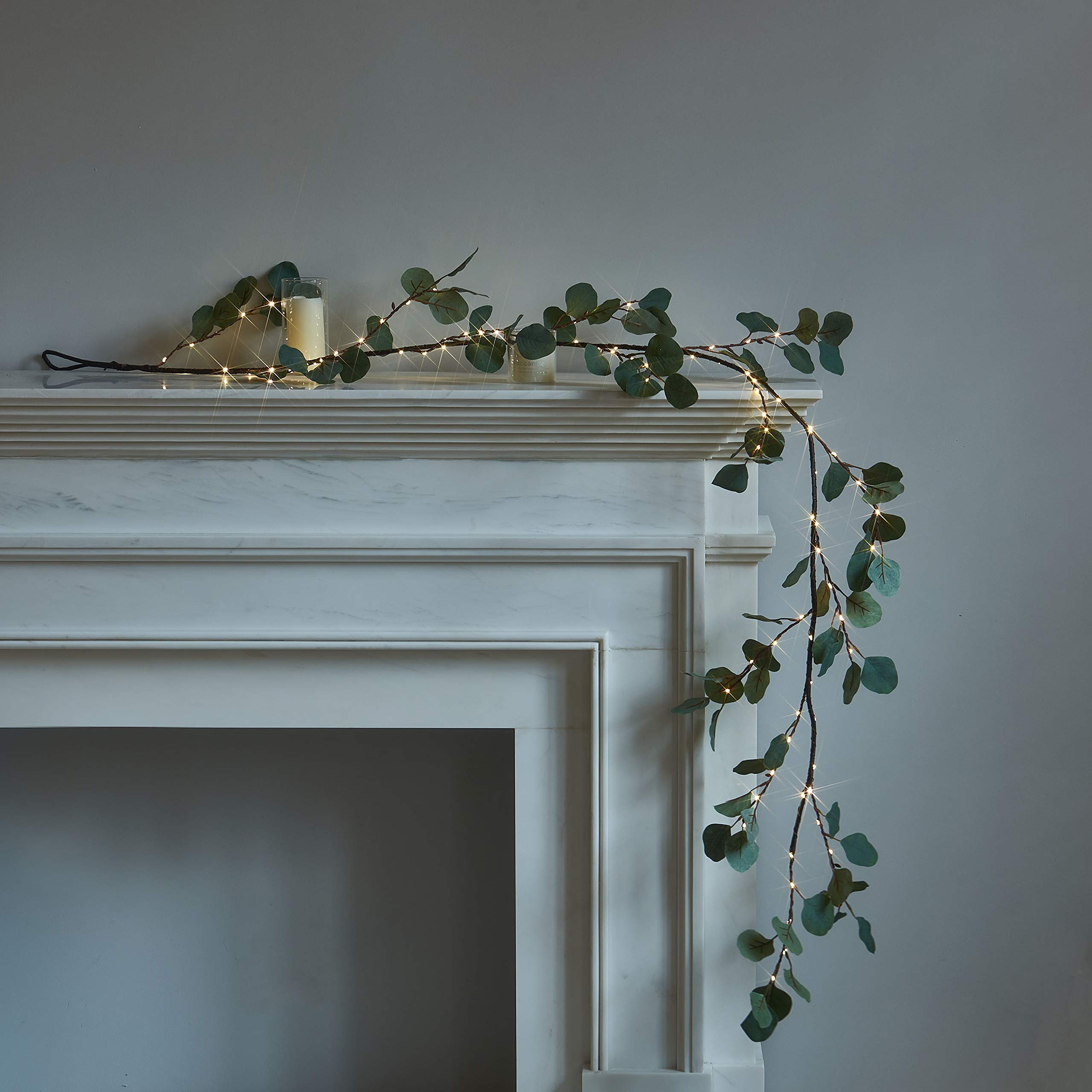 LITBLOOM détail des 96 LED blanc chaud illuminant avec douceur