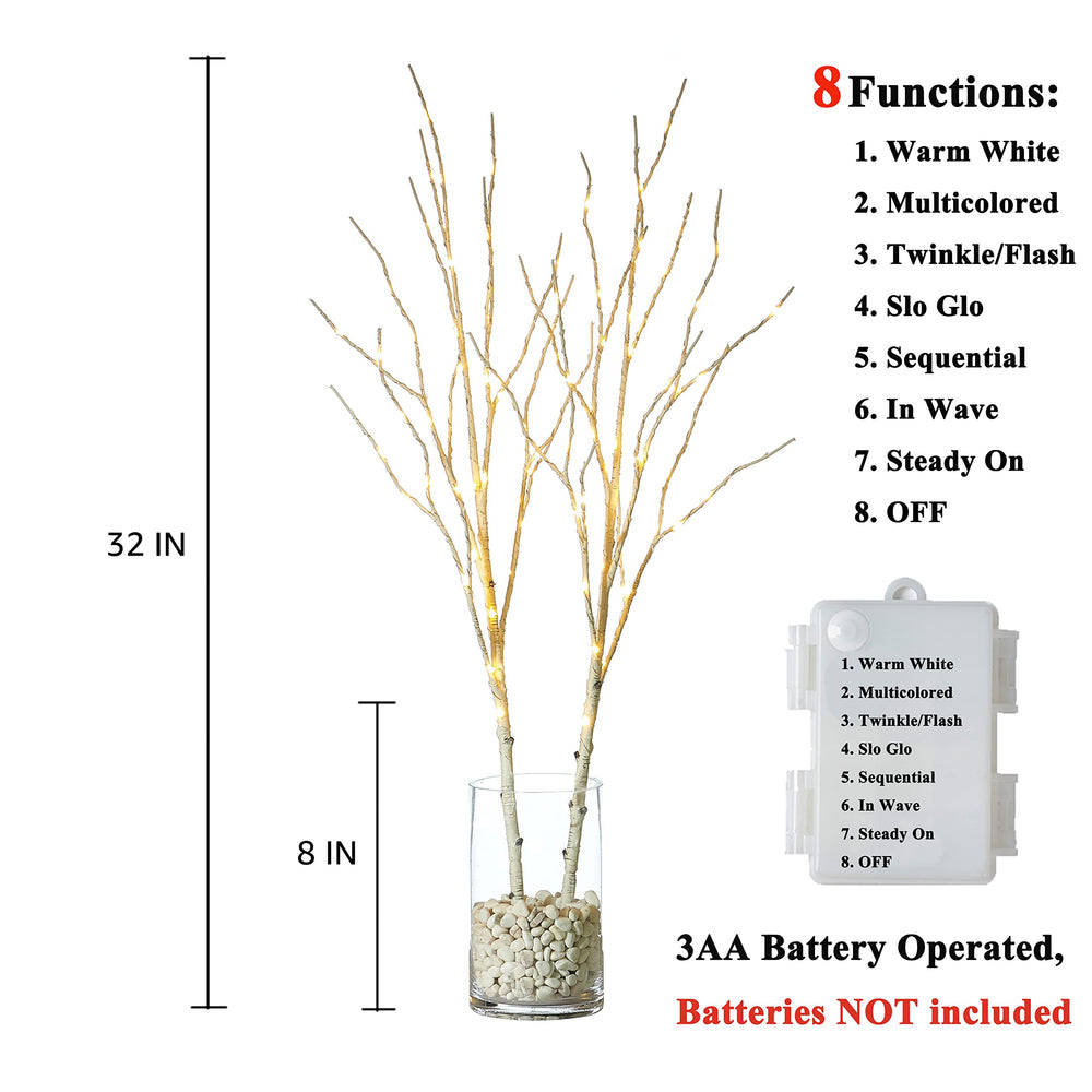 LITBLOOM gros plan écorce blanche réaliste offrant un aspect naturel