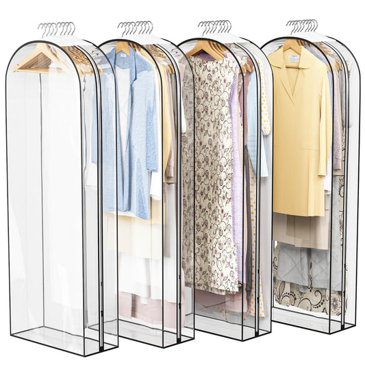 Liuoud housse transparente frontale pour repérer rapidement les vêtements