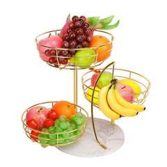 Livabber vue avant du panier à fruits organise la cuisine avec élégance