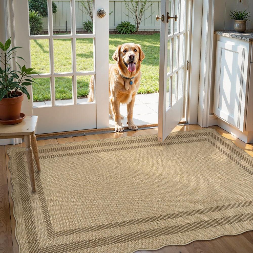 LIVEBOX tapis plié dans son emballage et conseils pour déplier sans plis
