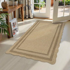 LIVEBOX tapis face avant 3x5 montrant design ondulé et accueil chaleureux