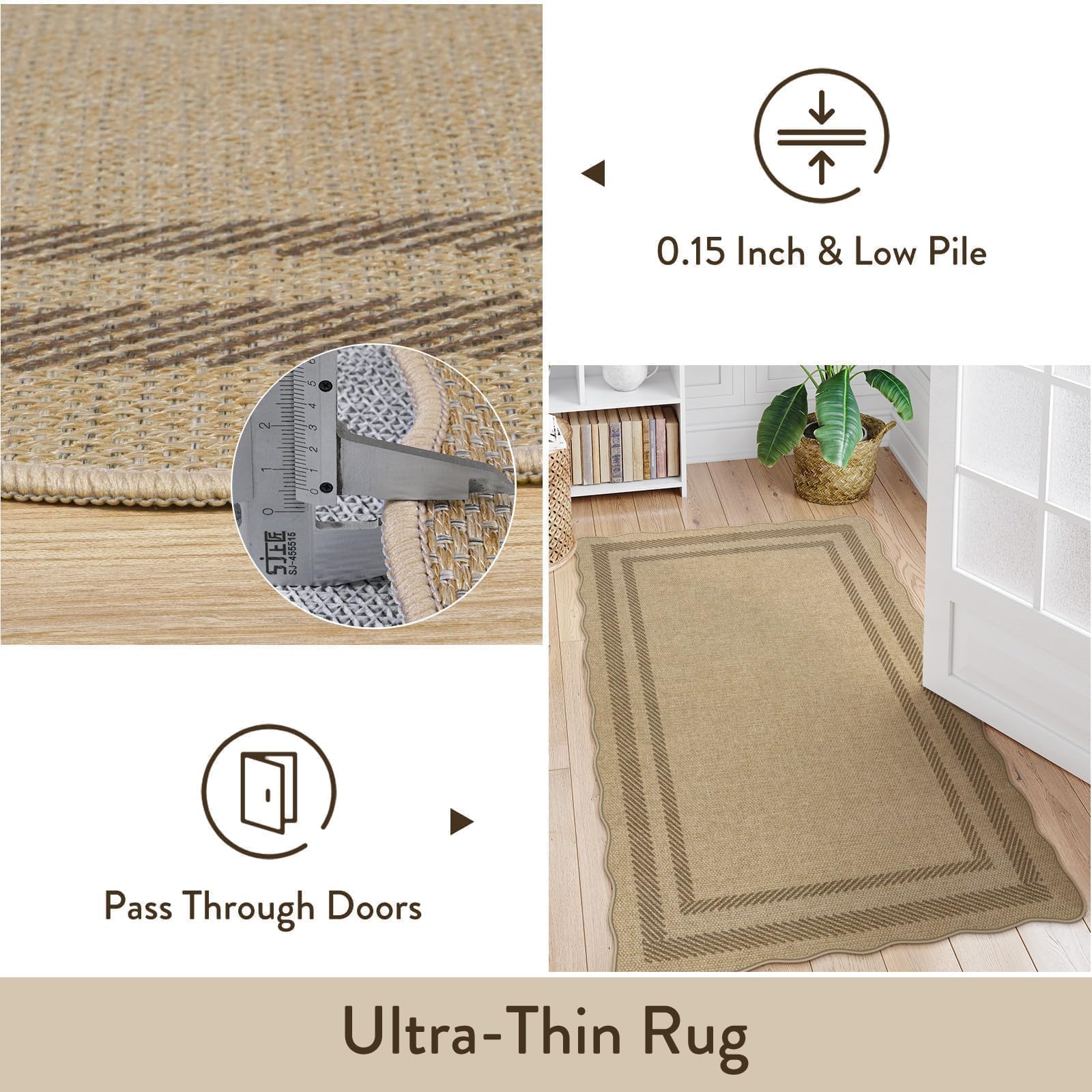 LIVEBOX tapis posé sur terrasse apportant confort et look naturel