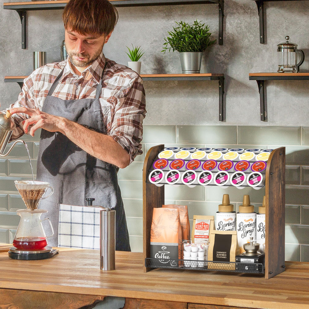 Lixple styling coin café présentant intégration décorative et organisation complète