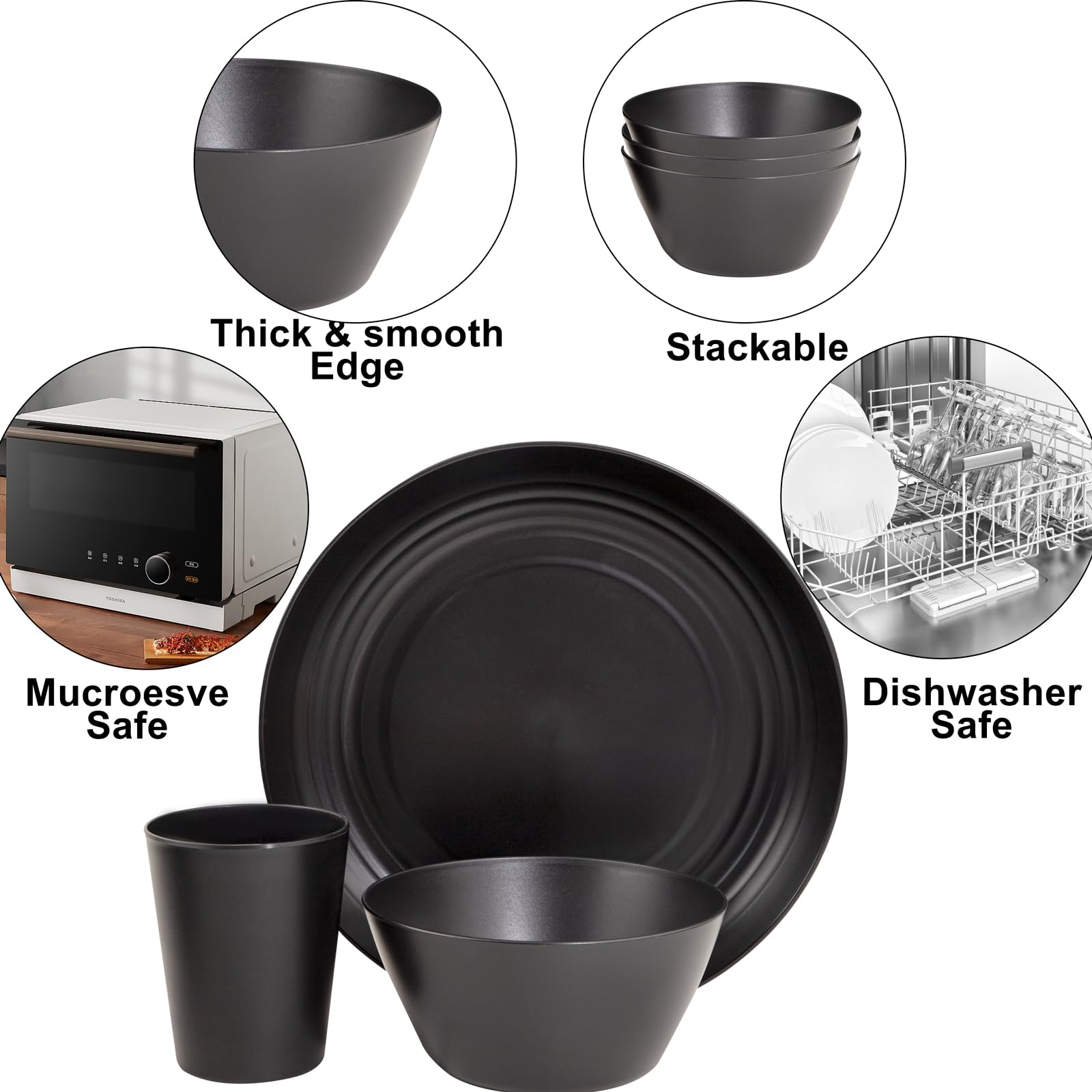 LIYH assiette tenue en main illustrant légèreté et maniabilité pour enfants