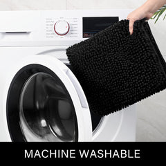 LOCHAS tapis en situation salle de bain couvrant double vasque