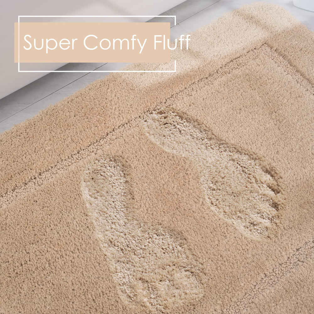 LOCHAS tapis en situation dans salle de bain créant ambiance chaleureuse