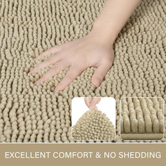 LOCHAS gros plan microfibre montrant texture douce et absorption rapide