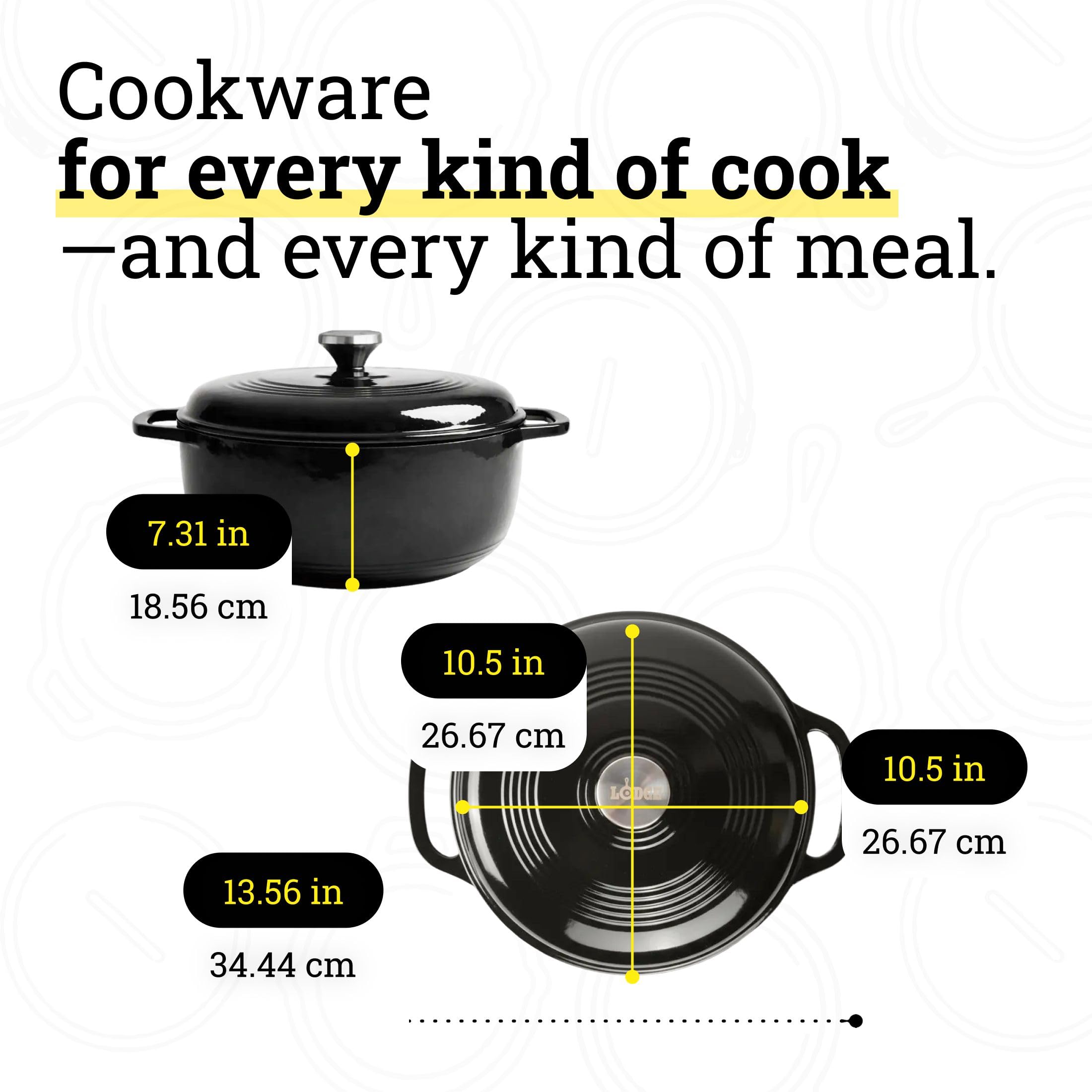 Lodge cocotte en usage sur plaque induction démontrant compatibilité