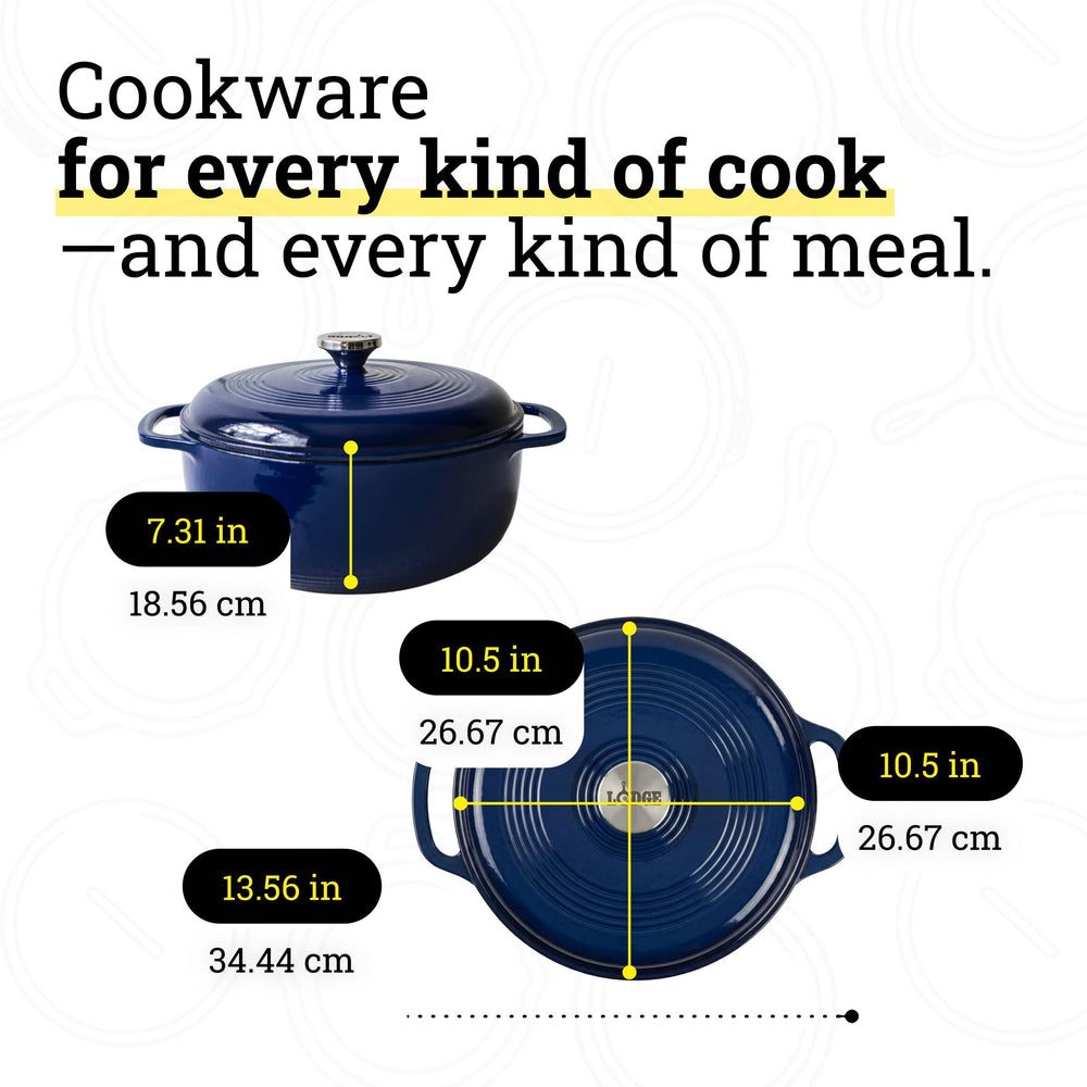 Lodge cocotte utilisée sur plaque, compatible gaz, vitrocéramique et induction