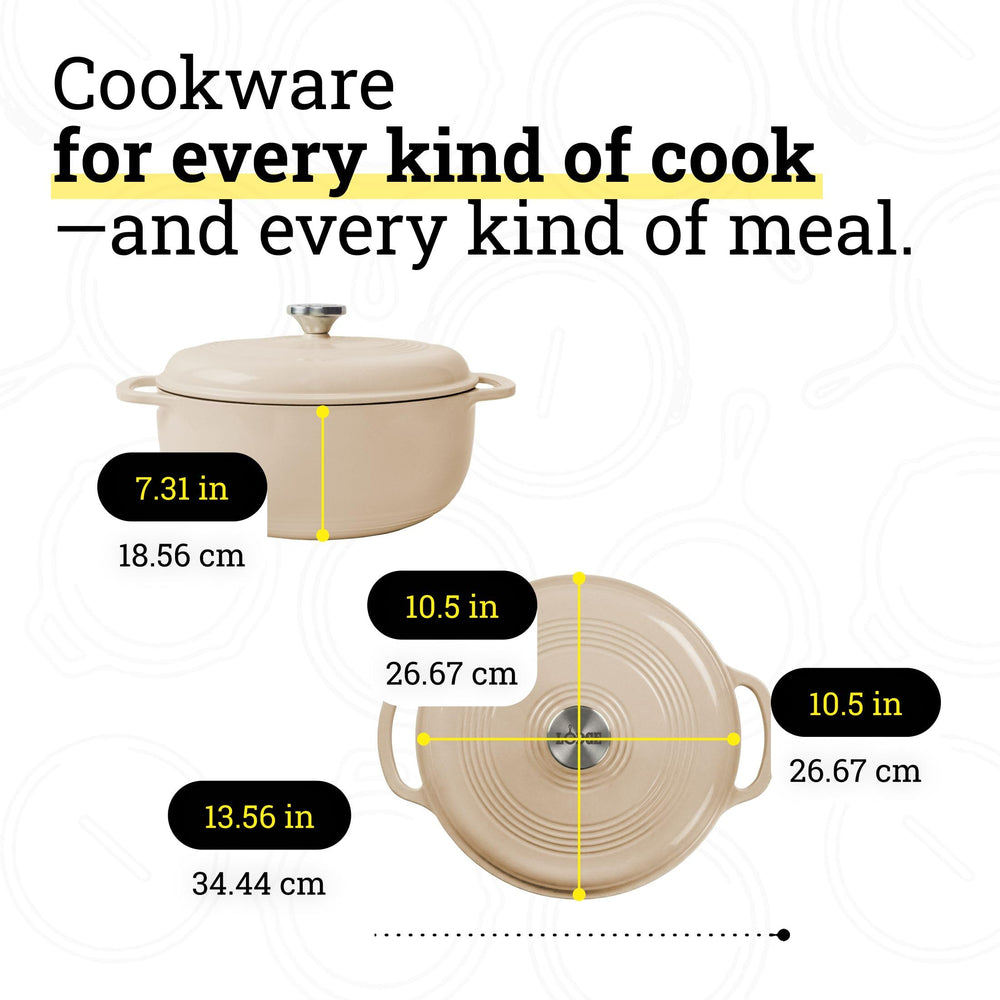 Lodge cocotte en cuisson sur plaque démontrant compatibilité induction et gaz