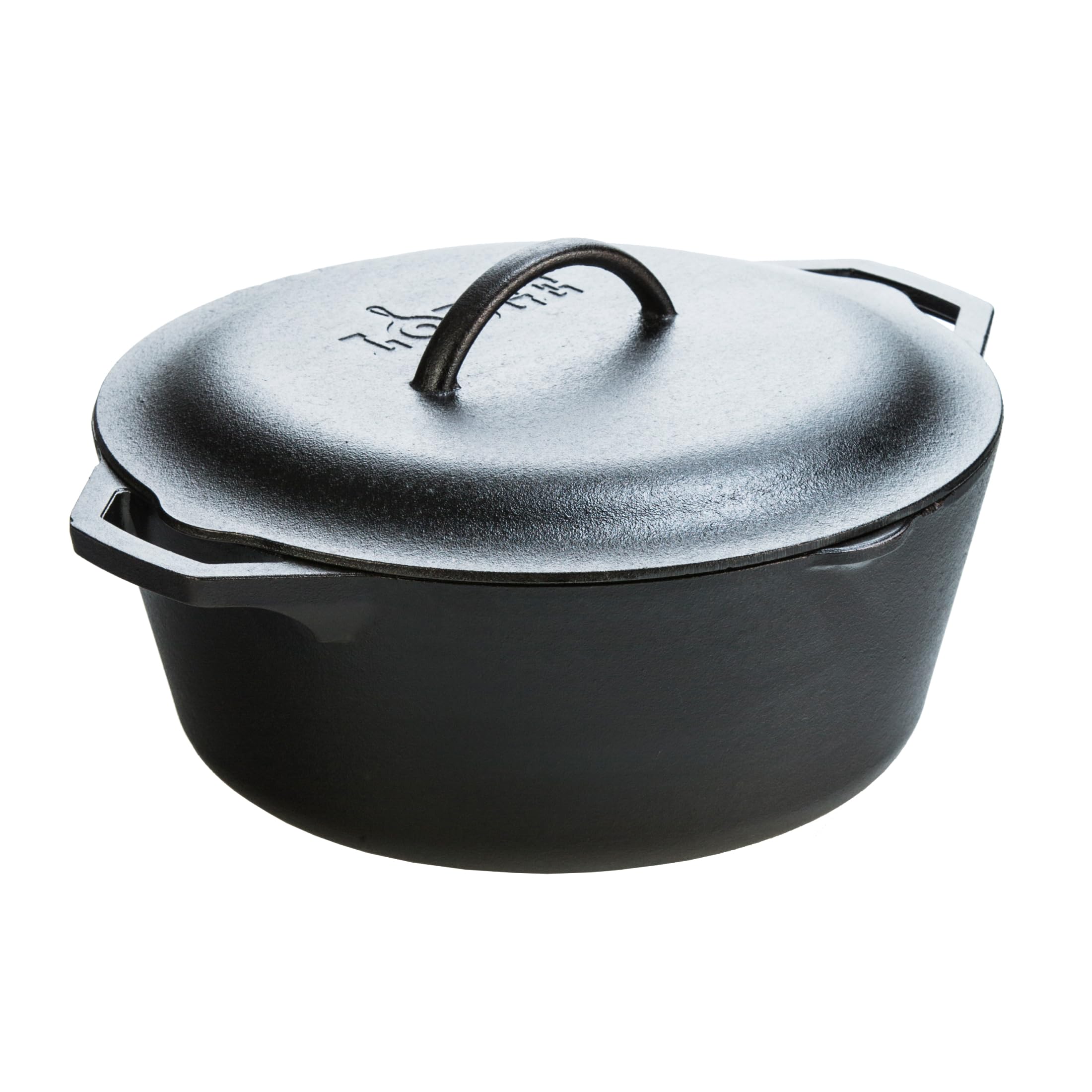 Lodge cocotte face avant montrant forme robuste et capacité