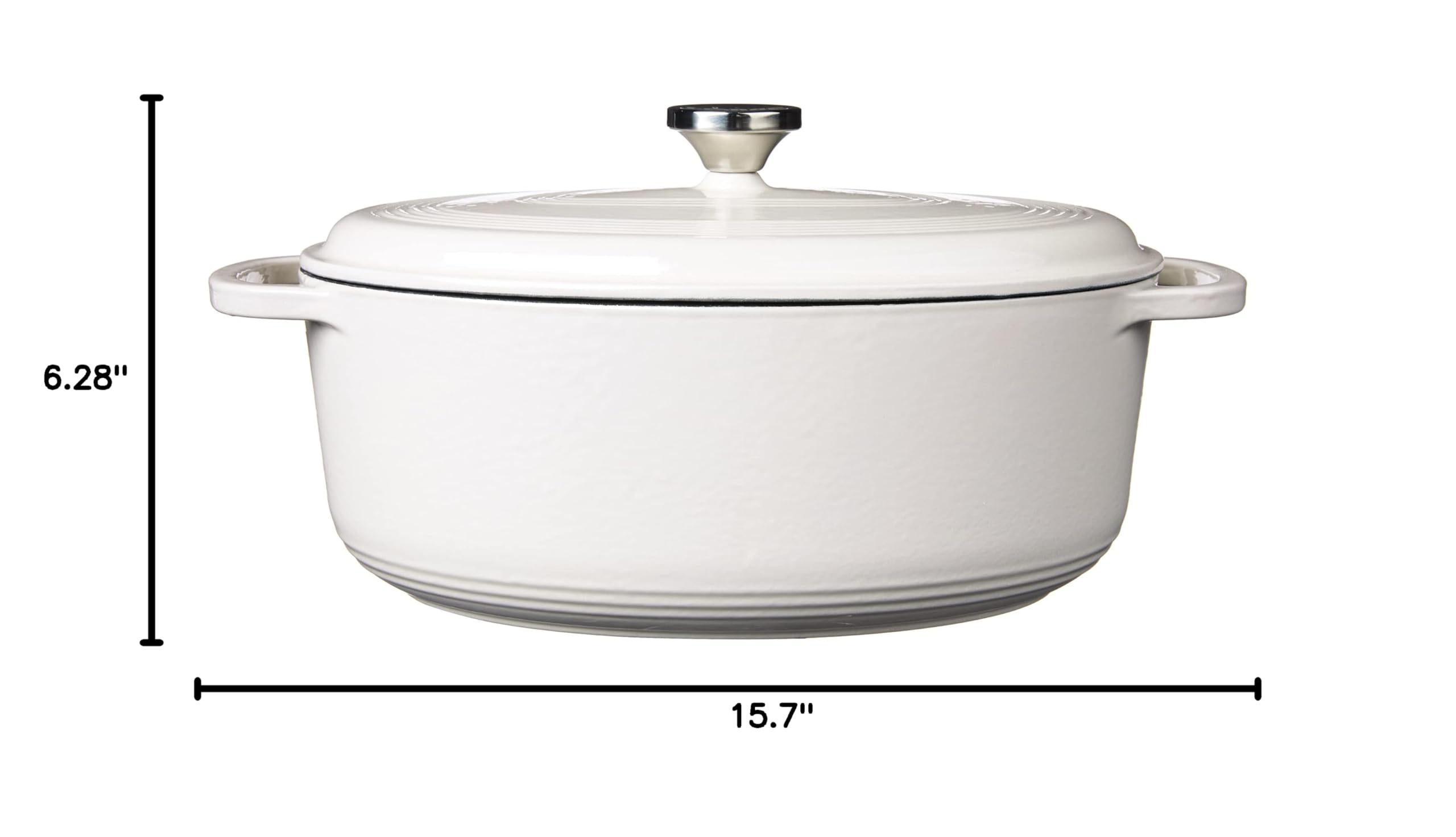 Lodge cocotte couvercle fermé montrant rétention de vapeur pour viandes tendres