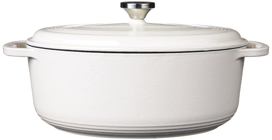 Lodge cocotte ouverte montrant capacité 7 quarts idéale pour repas familiaux