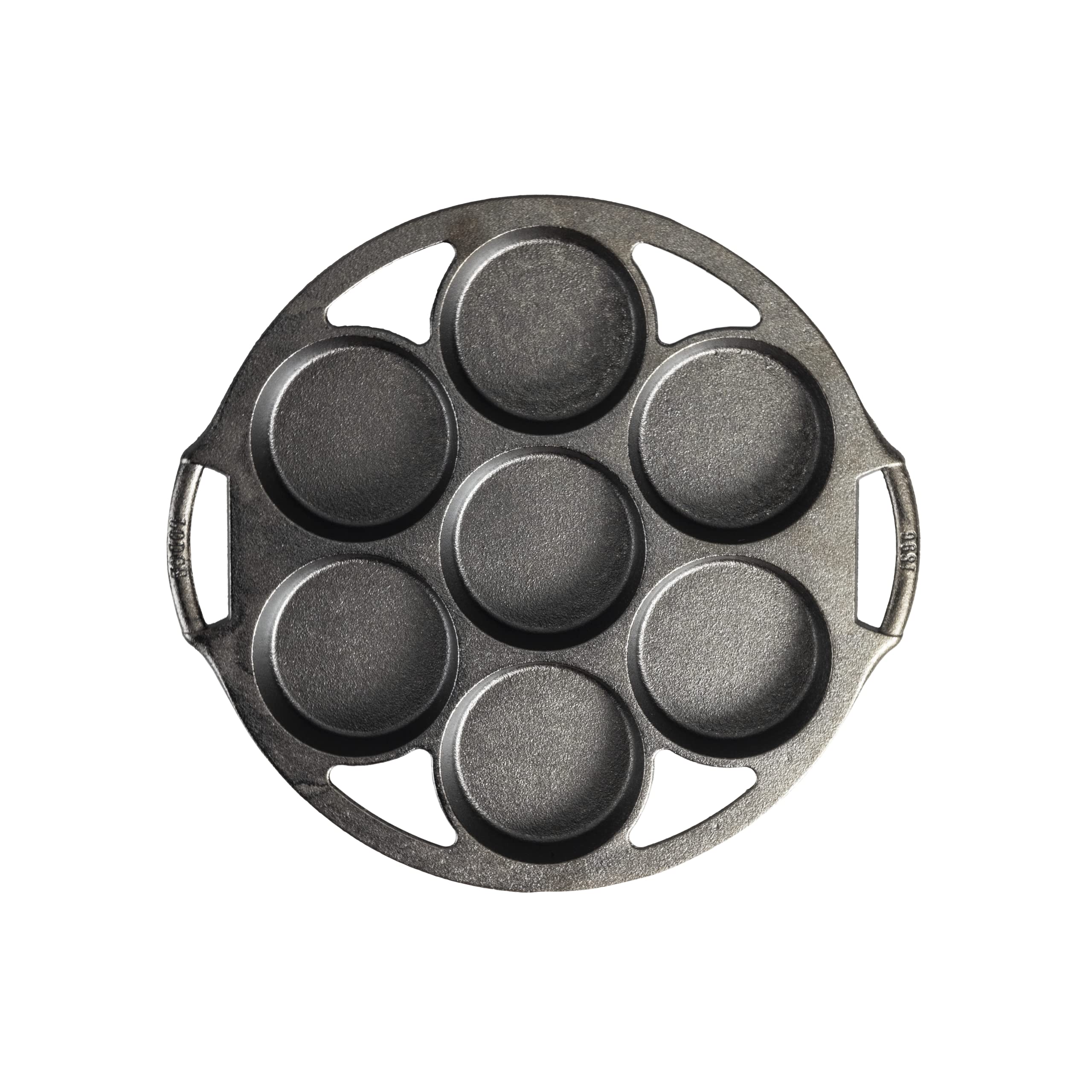 Lodge gros plan sur la texture en fonte et finition huile végétale bénéfice antiadhérence naturelle