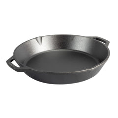 Lodge poêle fonte face grande surface pratique pour service