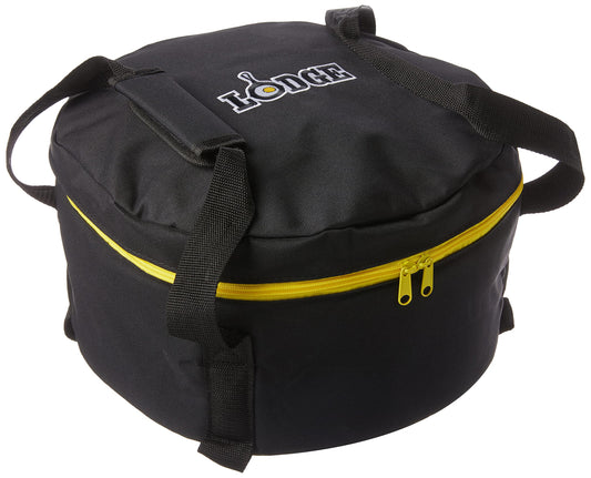 Lodge sac face avant avec Dutch Oven montrant protection complète