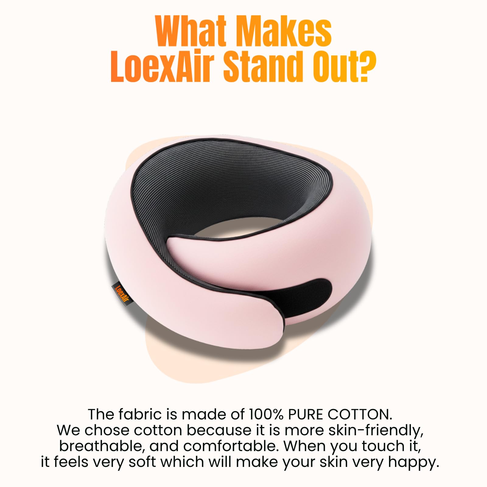LOEXAIR étiquette produit et instructions, informations claires