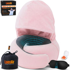 LOEXAIR coussin face avant rose sakura, confort et soutien immédiat