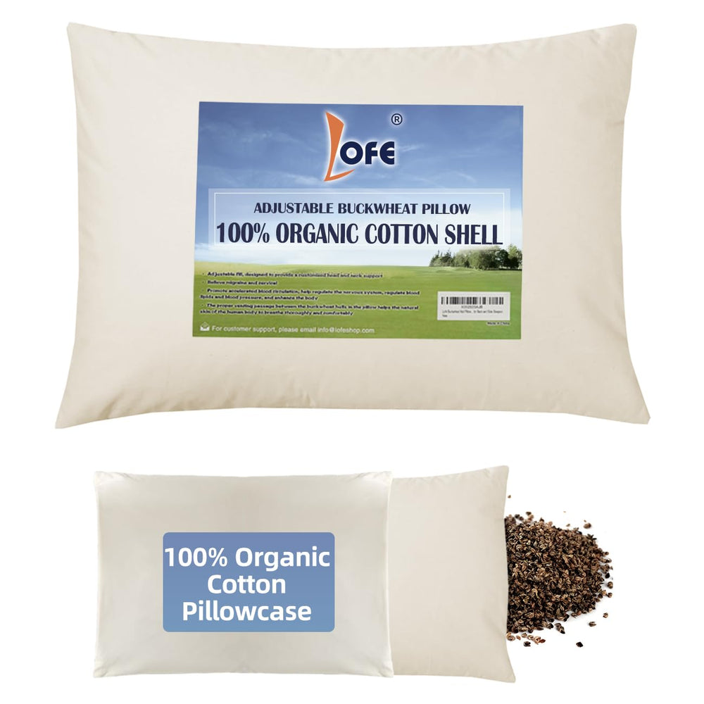 LOFE oreiller entier vue avant maintien ferme et naturel