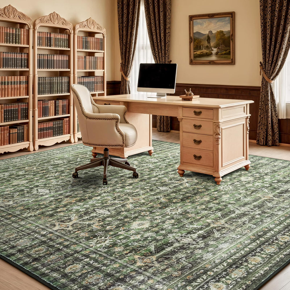 Lofus tapis à côté meuble montre taille et proportion réalistes