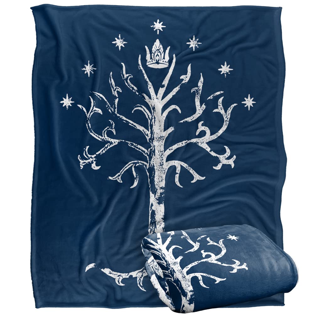 LOGOVISION plaid Tree of Gondor face avant montrant motif net et confort