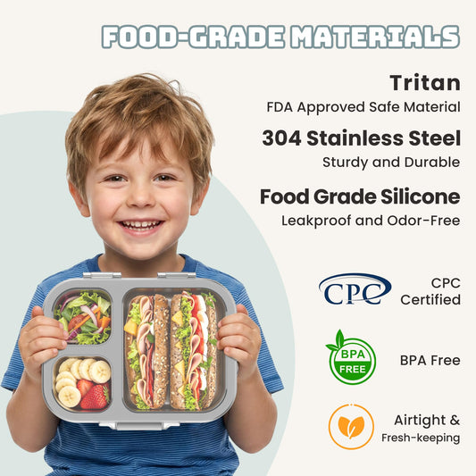 LOHASOK couvercle Tritan transparent permettant identification rapide des aliments