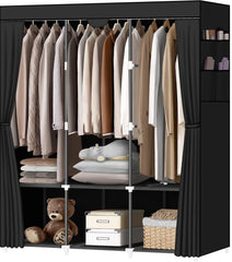 LOKEME armoire pliante face ouverte montrant capacité et organisation