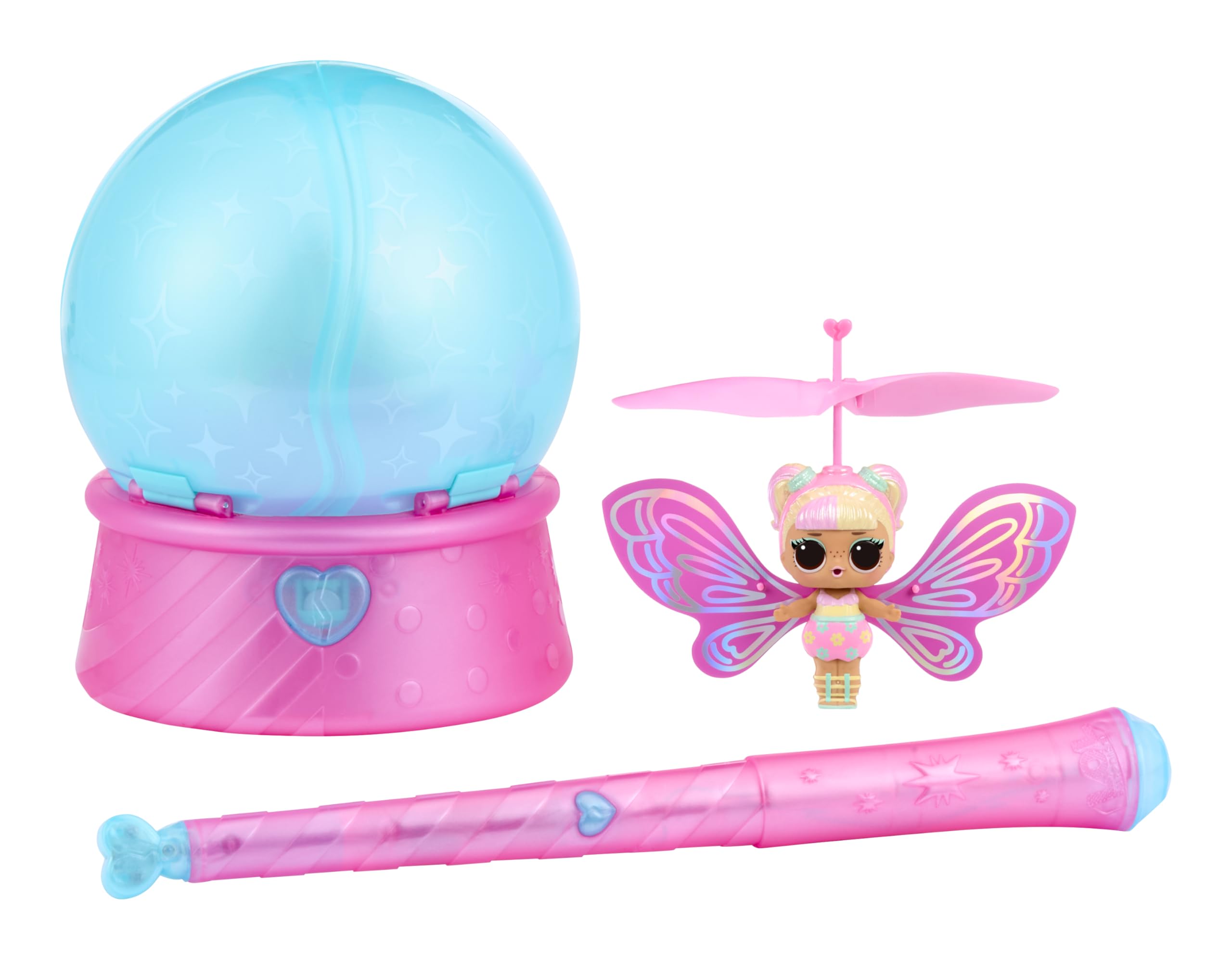 L.O.L. Surprise! emballage fleur fermé montrant surprise et rangement pratique