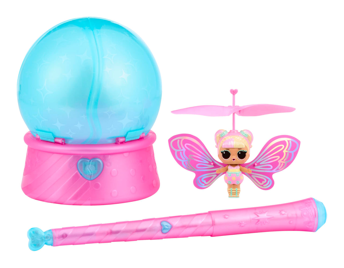 L.O.L. Surprise! emballage fleur fermé montrant surprise et rangement pratique
