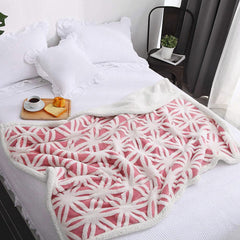 LOMAO gros plan texture sherpa et microfibre, sensation ultra-douce garantie