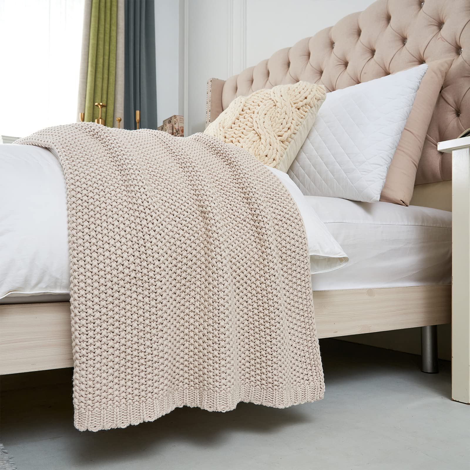 Longhui bedding étiquette coton biologique soulignant choix de matière naturelle