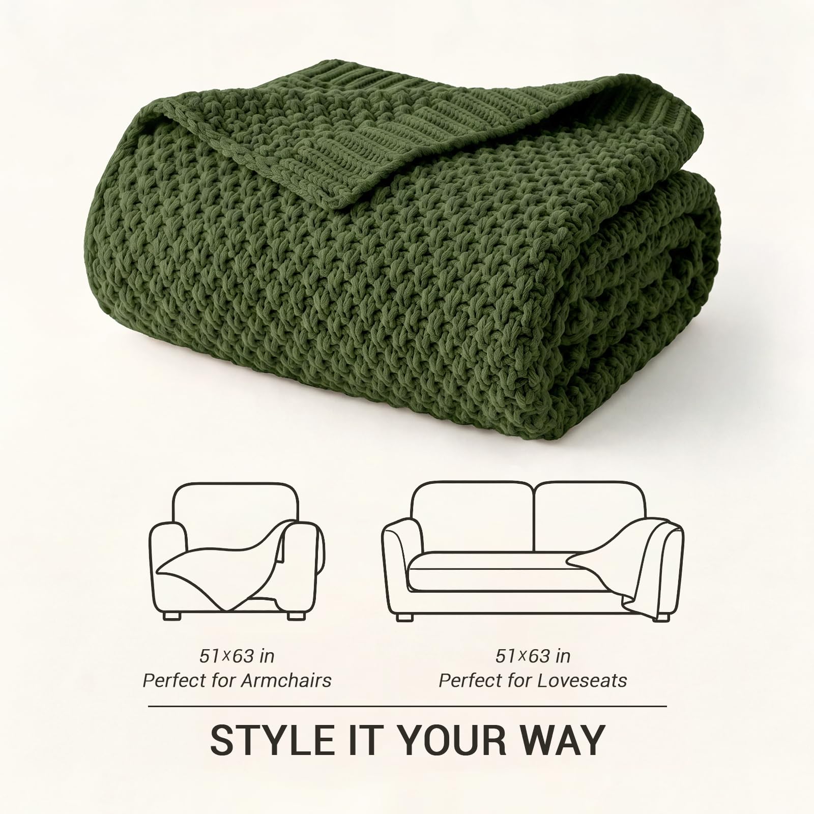 Longhui bedding plaid posé sur canapé, apporte style et confort