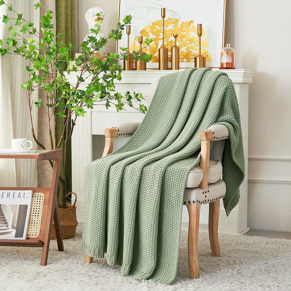 Longhui bedding jeté sur un lit décoré, ajoute touche rustique-chic