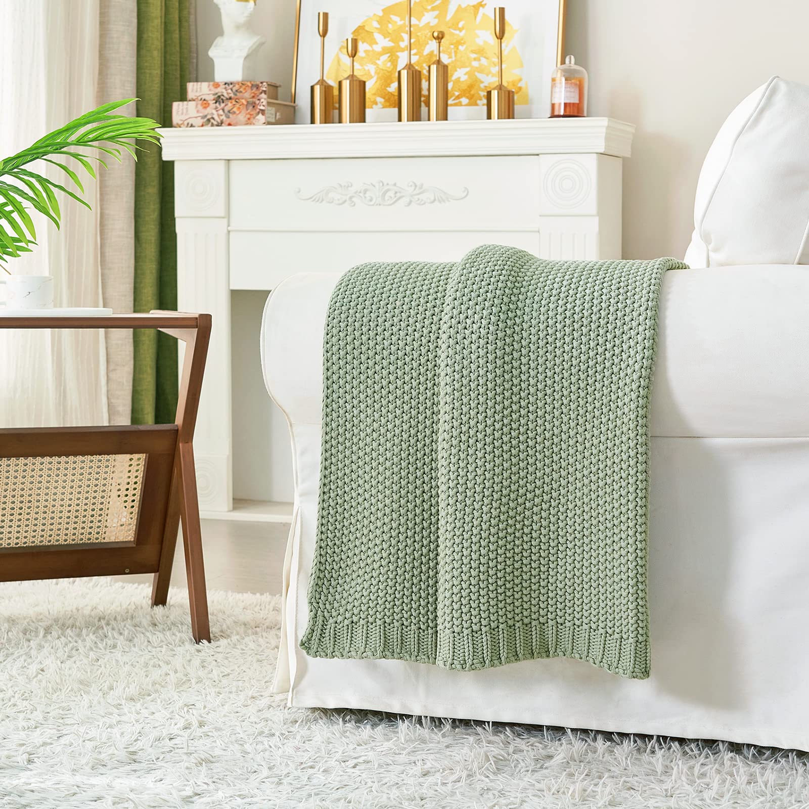 Longhui bedding gros plan sur la maille câble, montre texture et confort