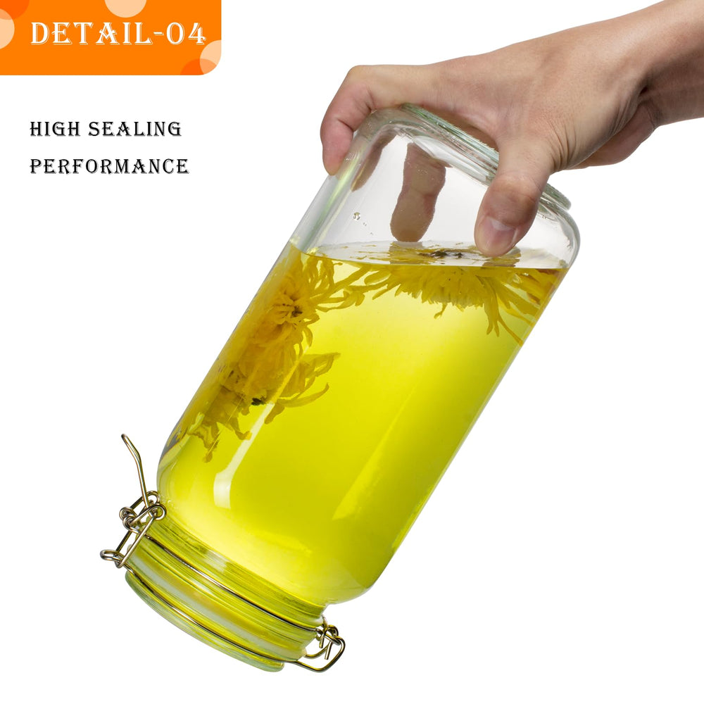 LOOIOOJ bocal à l'échelle main montrant capacité 78 oz