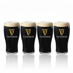 LORD'S ROCKS verre Guinness face avant montrant la forme tulipe et confort de prise