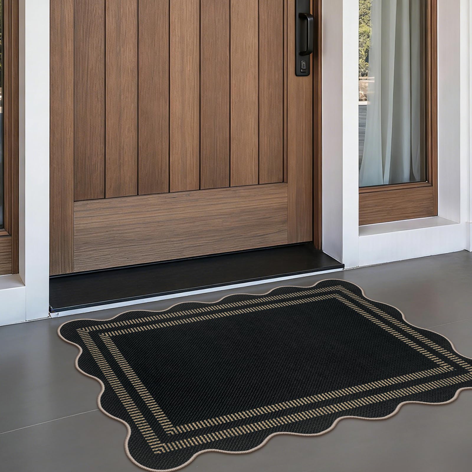 LORWER tapis placé près d'une porte, faible épaisseur sécurisante