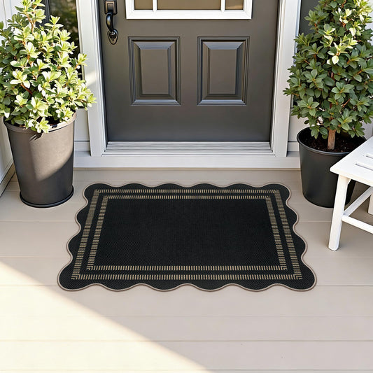 LORWER gros plan texture polyester imitant jute, aspect farmhouse