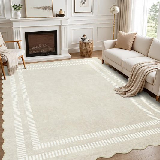 LORWER tapis face avant ivoire apporte élégance et luminosité