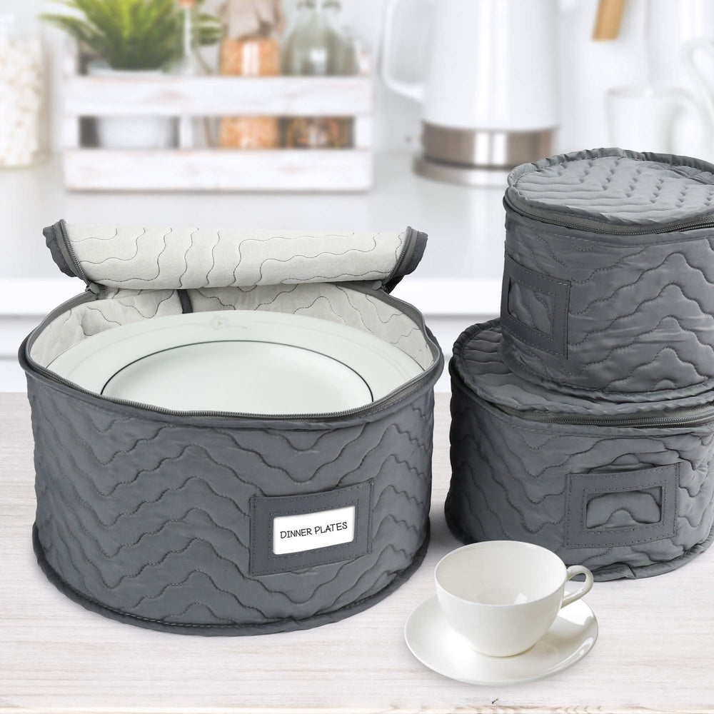 LotFancy comparaison de taille avec une assiette pour évaluer capacité