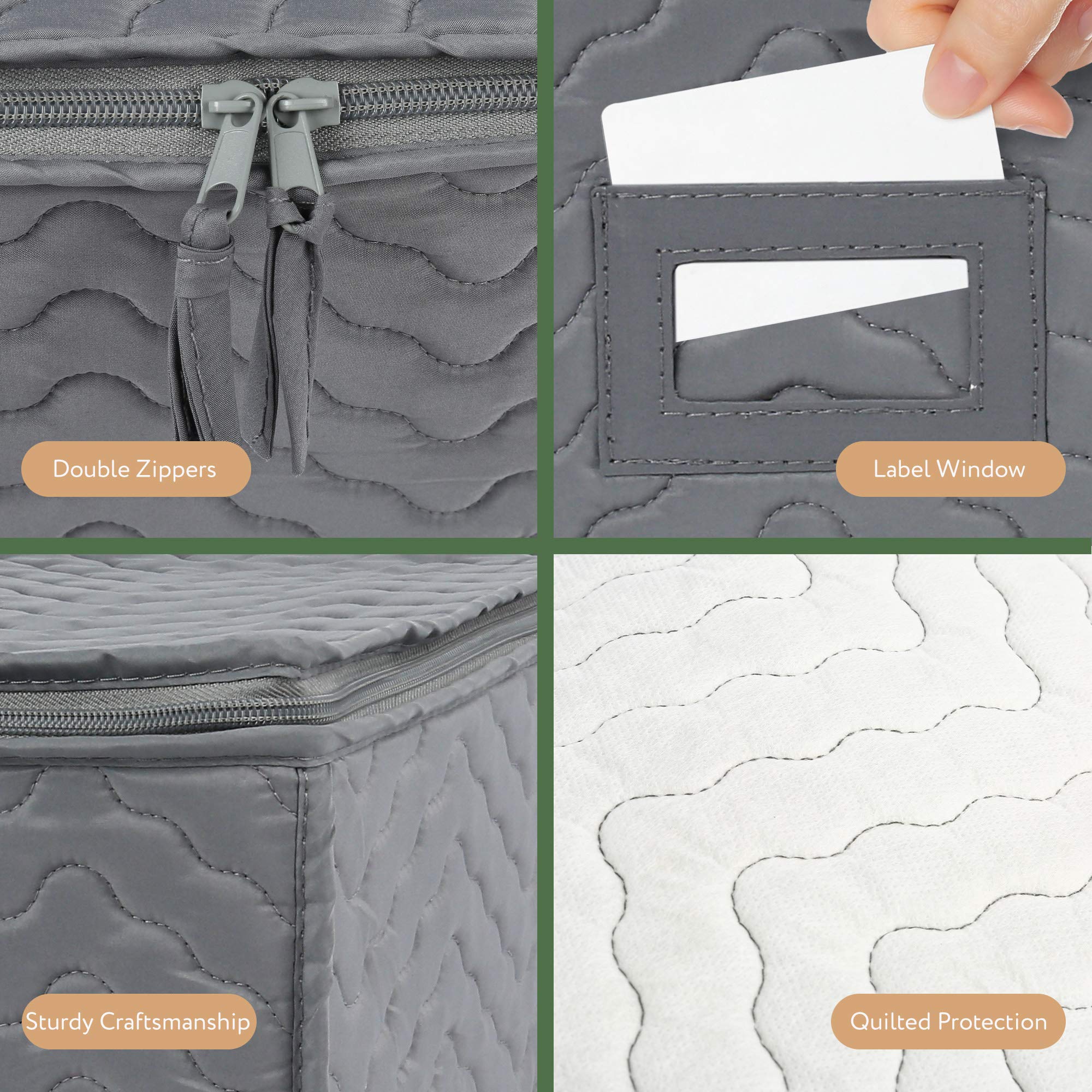 LotFancy étui pliable à plat, rangement compact et gain de place