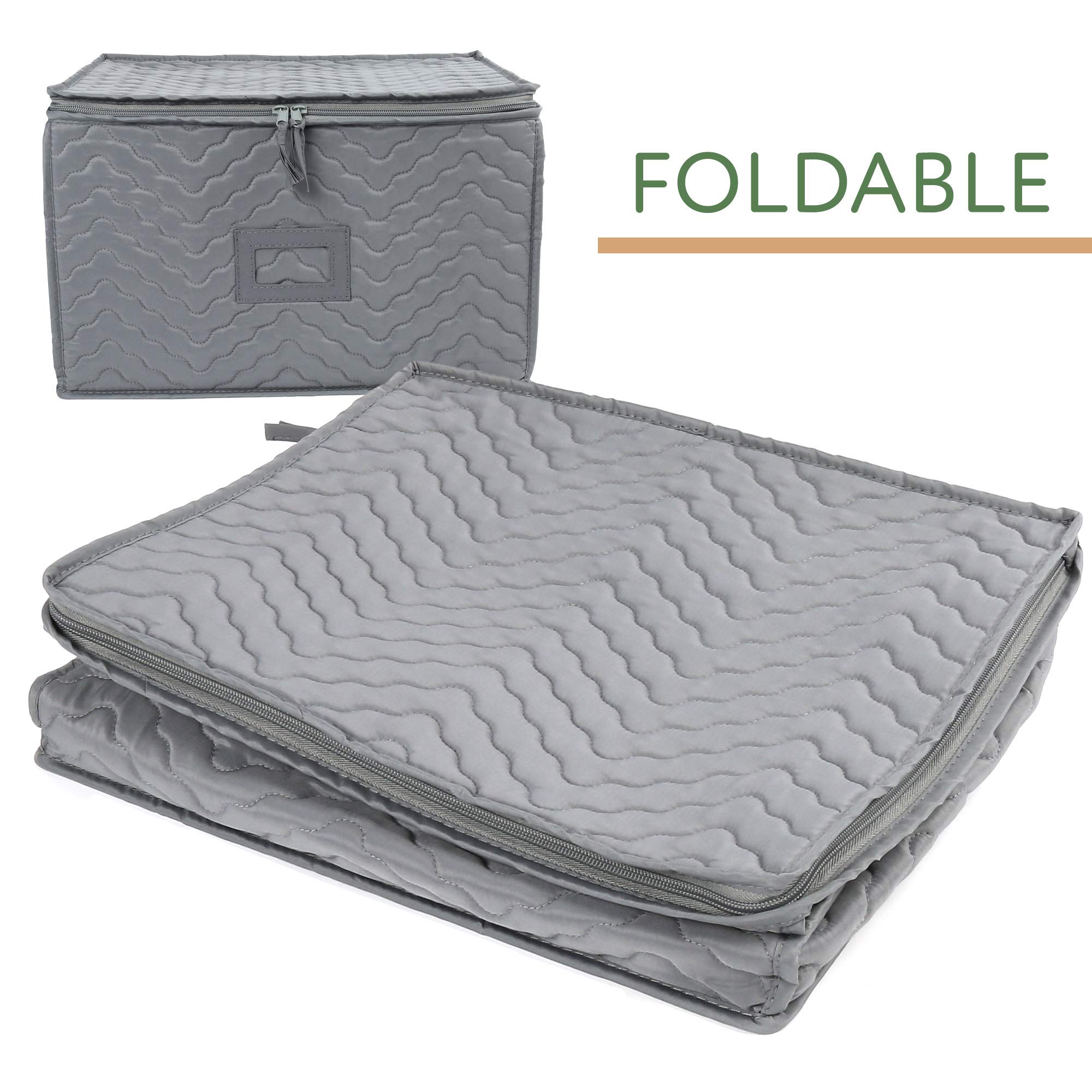 LotFancy comparaison taille, dimensions 15.5x12.5x10 pouces illustrées