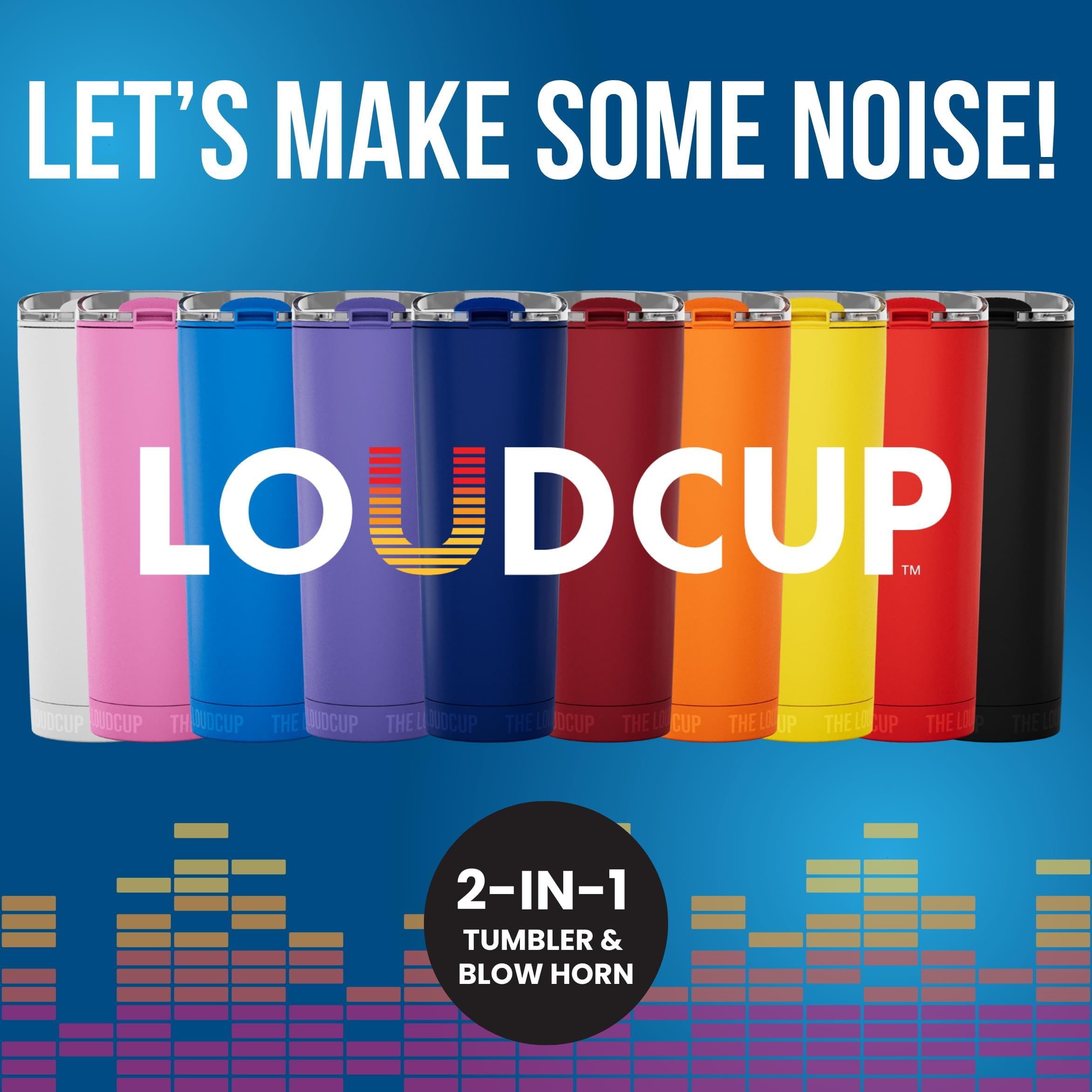 LoudCup dans porte-gobelet de voiture illustrant compatibilité et stabilité