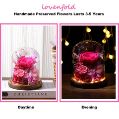 lovenfold socle bois LED allumé créant ambiance chaleureuse
