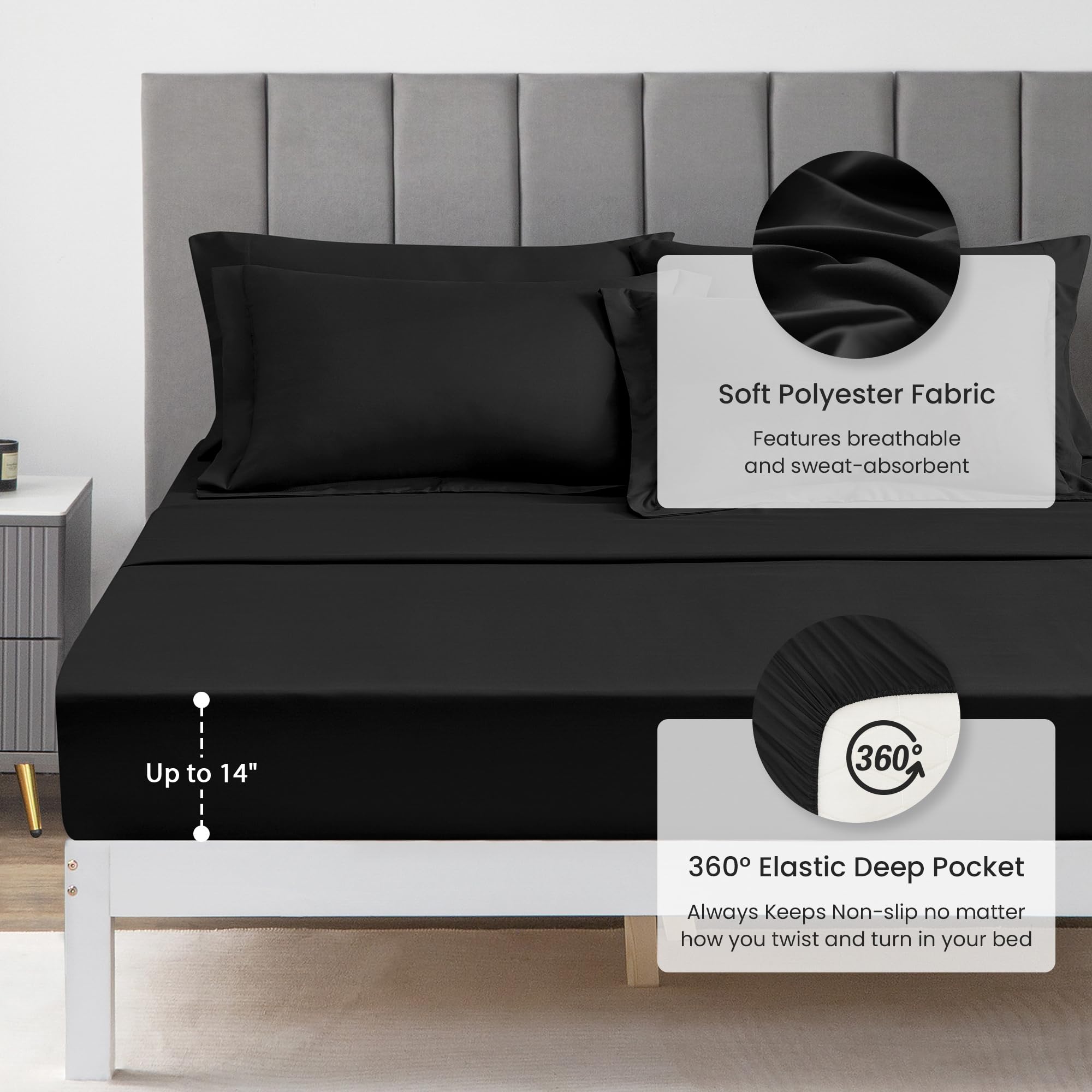 Love's cabin comforter posé sur lit California King ambiance chambre