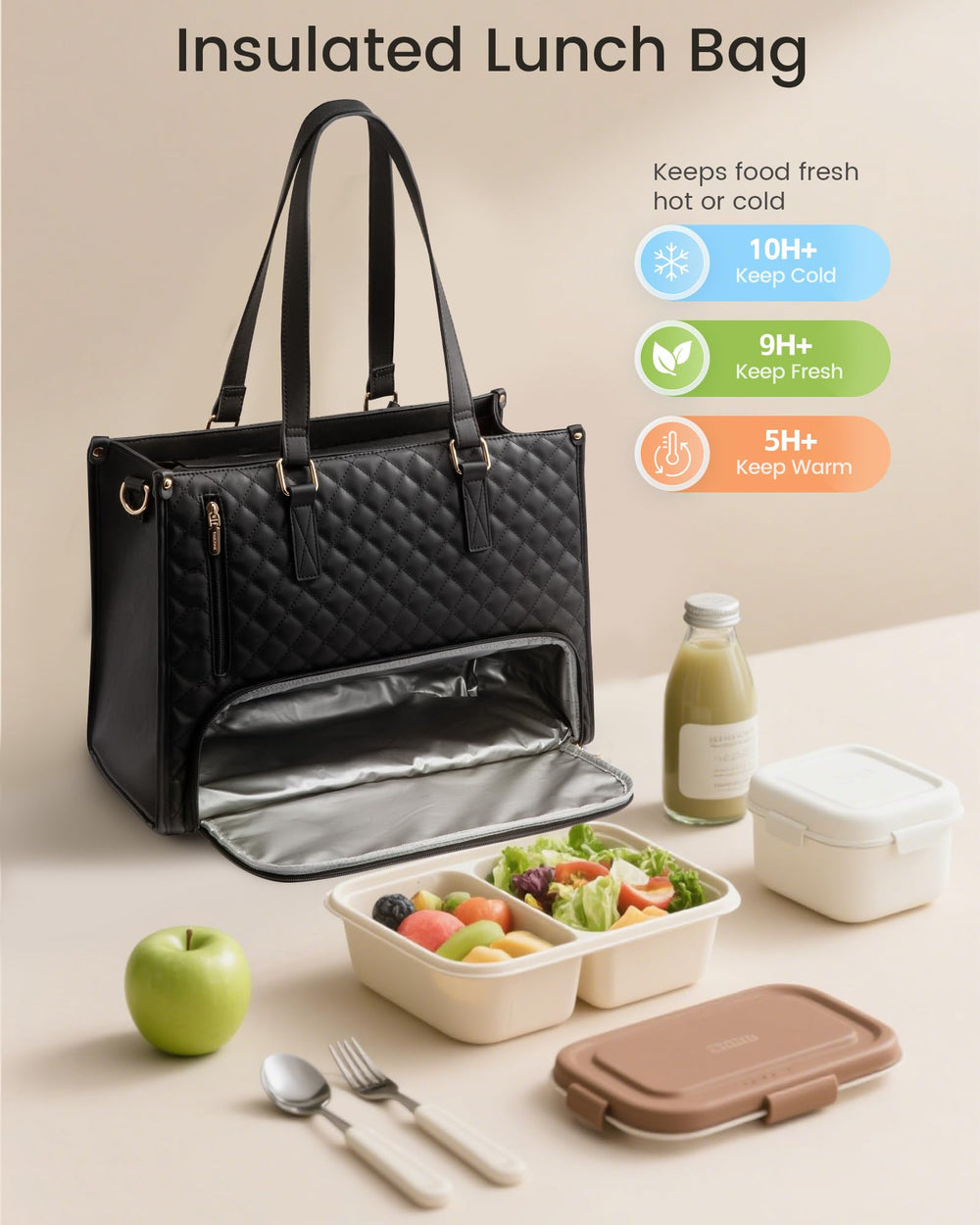 LOVEVOOK comparaison de taille avec laptop montrant capacité adaptée