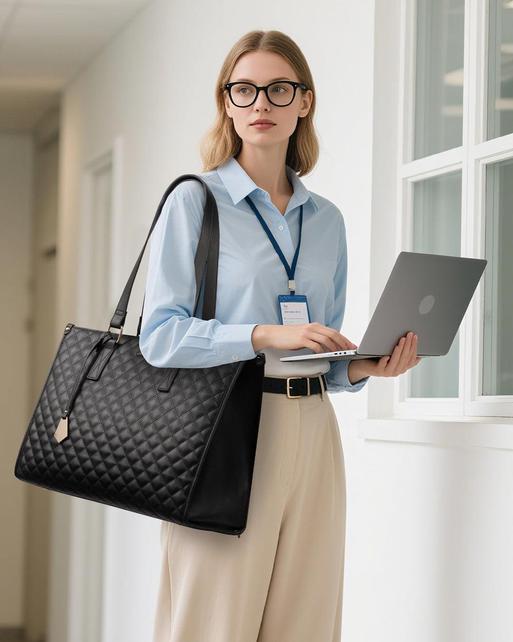 LOVEVOOK sac porté au bureau, pratique et raffiné au quotidien
